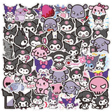 10/50PCS Kuromi Melody Keroppi Pekkle Gudetama Cute Stickers for Children Letter Diary Stationery Pegatinas Stickers Sticker