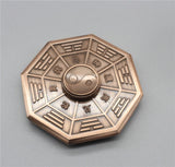 Taiji Eight Diagrams Fingertip Gyro Metal Fingertip Gyro Toy Gift Finger Gyro Adult Gift Spinner Anti Stress Fidget Spinner