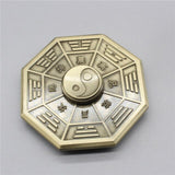 Taiji Eight Diagrams Fingertip Gyro Metal Fingertip Gyro Toy Gift Finger Gyro Adult Gift Spinner Anti Stress Fidget Spinner