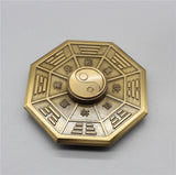 Taiji Eight Diagrams Fingertip Gyro Metal Fingertip Gyro Toy Gift Finger Gyro Adult Gift Spinner Anti Stress Fidget Spinner