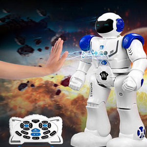 USB Charging Robot Dancing Gesture Action Figure Robot Toy Rc Robot Toy For Children Kids Birthday Gift