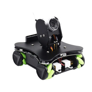 WiFi AI Camera FPV IR Infrared Sensor Smart Robot Car With Mecanum Wheel For Arduino (No Battery/With 2 18650 Batteries)