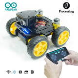 New Arrival 1 Pcs  AWR-A 4WD Smart WiFi Robot Car Kit DIY Robot Kit For R3