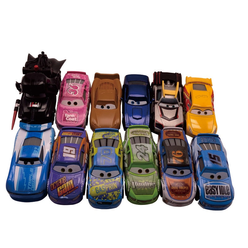 Newest arrival Disney Pixar cars 3 Toy Car McQueen 1:55 Cast Metal Alloy Toy Car Model Children's Birthday Christmas Gift