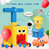 Funny Car Children Cute Car Inertial Power Balloon Toy Boy Hot Frog Duck Model Educational Science Experiment Toys For Kid Gifts