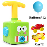 Funny Car Children Cute Car Inertial Power Balloon Toy Boy Hot Frog Duck Model Educational Science Experiment Toys For Kid Gifts