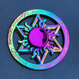 Colorful Zinc Alloy Fidget Spinner Gyro Toys R188 Metal Bearing Rainbow Hand Spinner  Focus Toys For Adult Kids Christmas Gifts