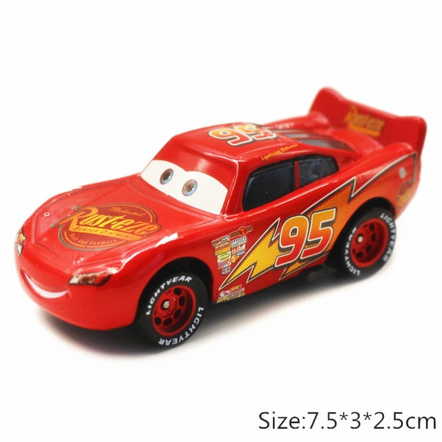39Style Disney Pixar Cars 3 2 Jackson Storm Cars Ramirez The King Mater 1:55 Diecast Metal Alloy Model Cars Kid Gift Boy Toys