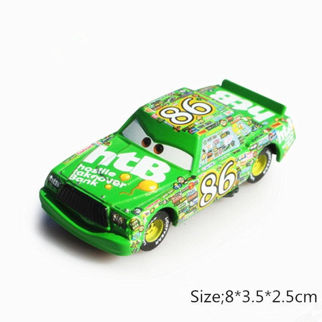 39Style Disney Pixar Cars 3 2 Jackson Storm Cars Ramirez The King Mater 1:55 Diecast Metal Alloy Model Cars Kid Gift Boy Toys