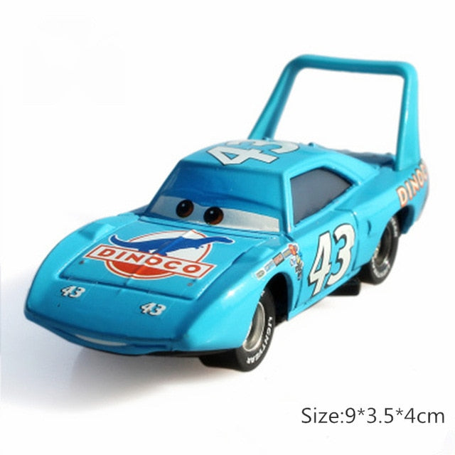 39Style Disney Pixar Cars 3 2 Jackson Storm Cars Ramirez The King Mater 1:55 Diecast Metal Alloy Model Cars Kid Gift Boy Toys