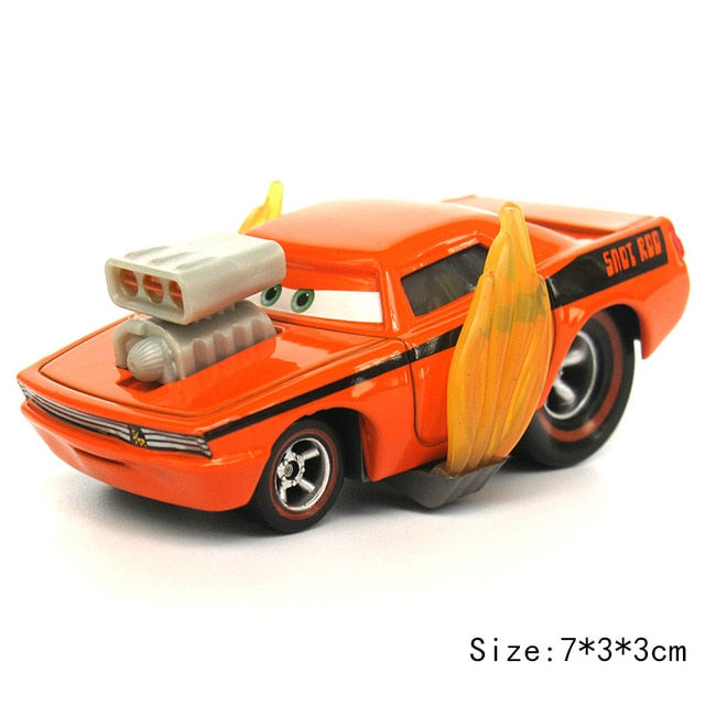 39Style Disney Pixar Cars 3 2 Jackson Storm Cars Ramirez The King Mater 1:55 Diecast Metal Alloy Model Cars Kid Gift Boy Toys