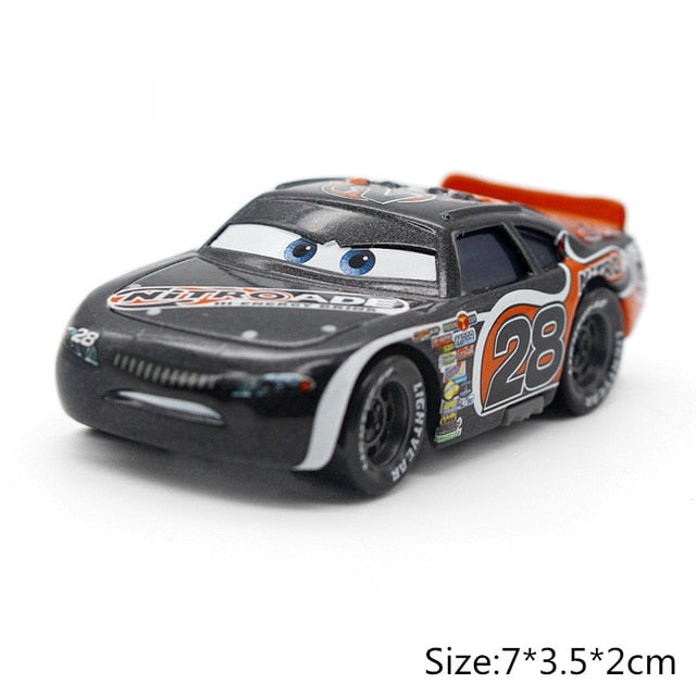 39Style Disney Pixar Cars 3 2 Jackson Storm Cars Ramirez The King Mater 1:55 Diecast Metal Alloy Model Cars Kid Gift Boy Toys
