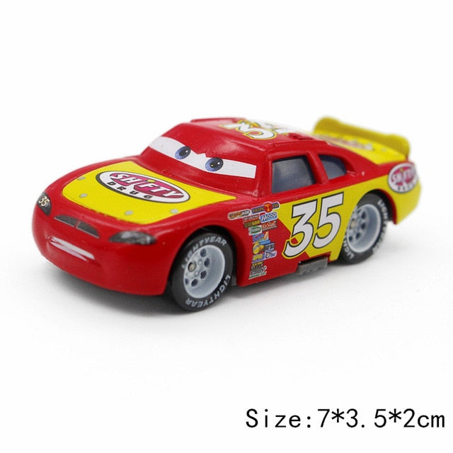 39Style Disney Pixar Cars 3 2 Jackson Storm Cars Ramirez The King Mater 1:55 Diecast Metal Alloy Model Cars Kid Gift Boy Toys