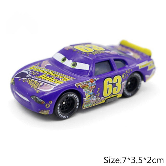 39Style Disney Pixar Cars 3 2 Jackson Storm Cars Ramirez The King Mater 1:55 Diecast Metal Alloy Model Cars Kid Gift Boy Toys