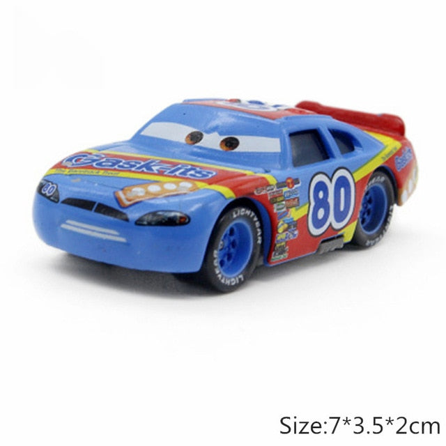 39Style Disney Pixar Cars 3 2 Jackson Storm Cars Ramirez The King Mater 1:55 Diecast Metal Alloy Model Cars Kid Gift Boy Toys