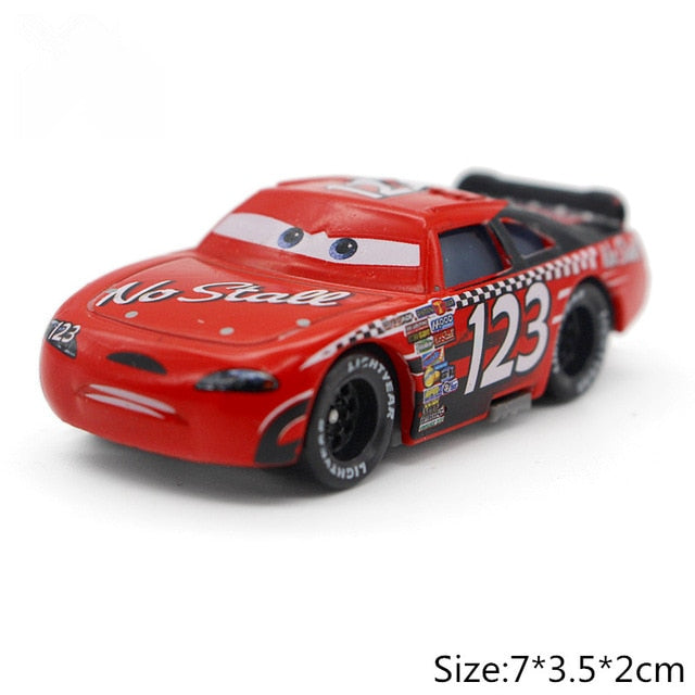 39Style Disney Pixar Cars 3 2 Jackson Storm Cars Ramirez The King Mater 1:55 Diecast Metal Alloy Model Cars Kid Gift Boy Toys