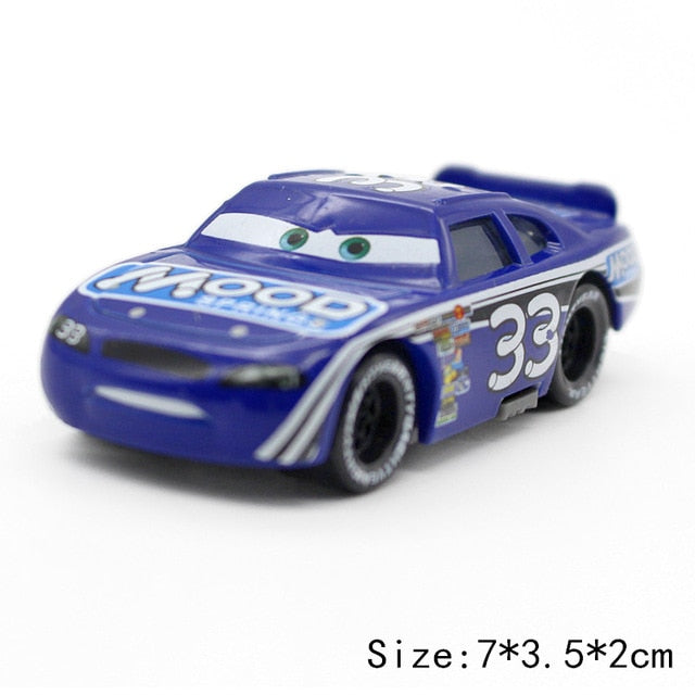 39Style Disney Pixar Cars 3 2 Jackson Storm Cars Ramirez The King Mater 1:55 Diecast Metal Alloy Model Cars Kid Gift Boy Toys