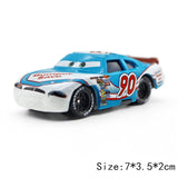 39Style Disney Pixar Cars 3 2 Jackson Storm Cars Ramirez The King Mater 1:55 Diecast Metal Alloy Model Cars Kid Gift Boy Toys