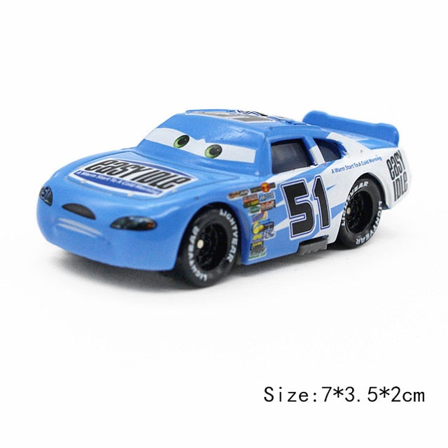 39Style Disney Pixar Cars 3 2 Jackson Storm Cars Ramirez The King Mater 1:55 Diecast Metal Alloy Model Cars Kid Gift Boy Toys