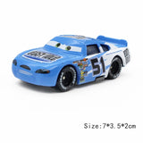 39Style Disney Pixar Cars 3 2 Jackson Storm Cars Ramirez The King Mater 1:55 Diecast Metal Alloy Model Cars Kid Gift Boy Toys